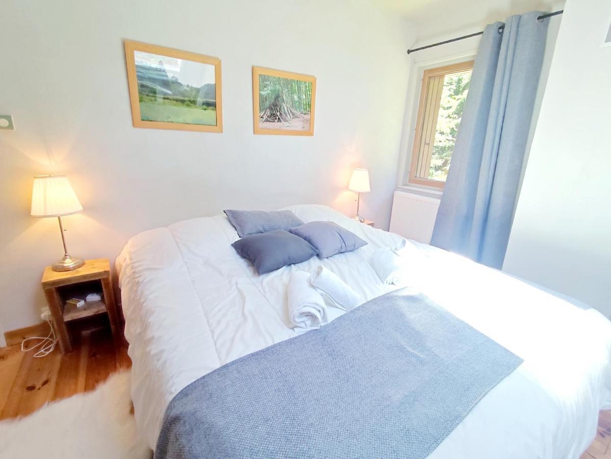 Les Cimes Blanches Cledicihome Chalet 10 Pers Spa & Grand Terrain 4 Minutes Des Pistes La Bresse Luaran gambar