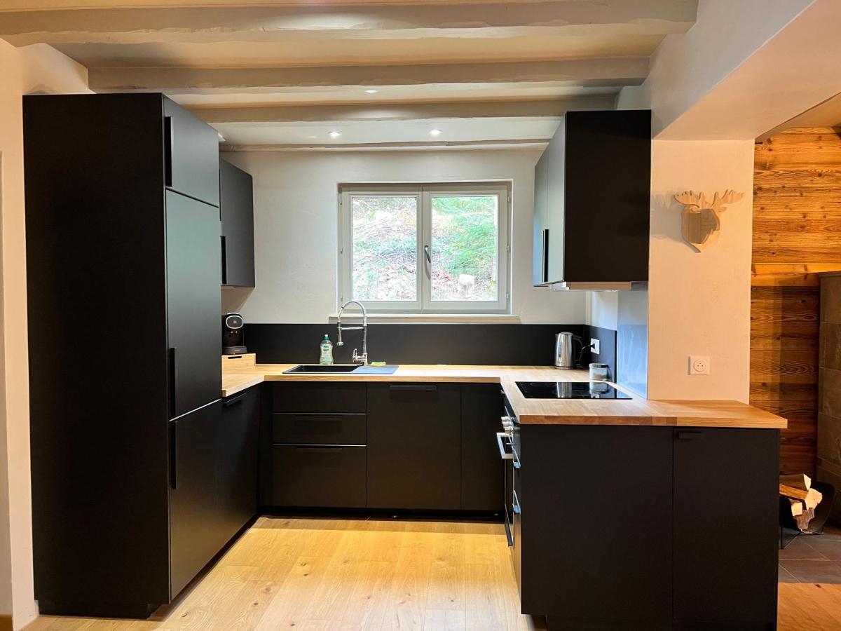 Les Cimes Blanches Cledicihome Chalet 10 Pers Spa & Grand Terrain 4 Minutes Des Pistes La Bresse Luaran gambar