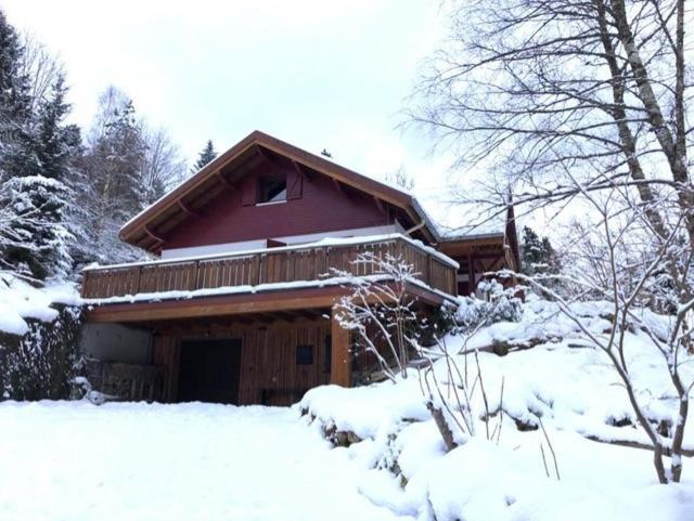 Les Cimes Blanches Cledicihome Chalet 10 Pers Spa & Grand Terrain 4 Minutes Des Pistes La Bresse Luaran gambar