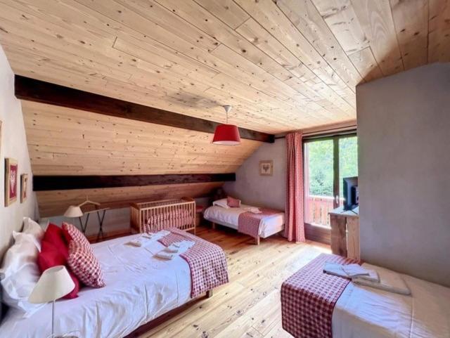 Les Cimes Blanches Cledicihome Chalet 10 Pers Spa & Grand Terrain 4 Minutes Des Pistes La Bresse Luaran gambar